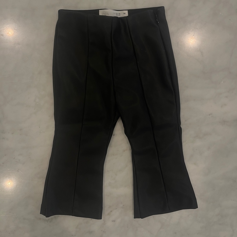 Zara Kids Black Casual Trousers